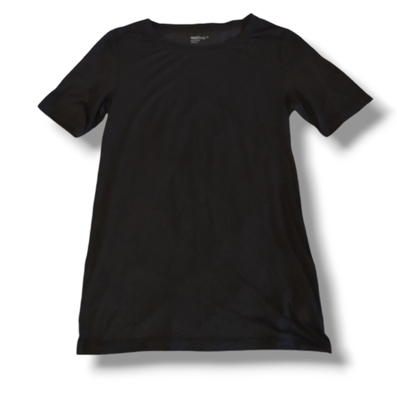 2 Women's Black T-Shirts, XS,S - Picture 3 of 5